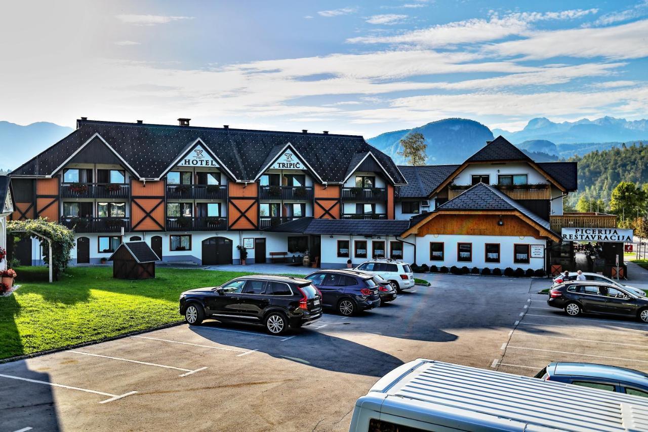 Hotel Tripic, Restaurant And Pizzeria Bohinj Bagian luar foto